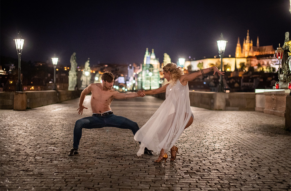 Profesionální taneční show – Dominik Vodička a Eva Krejčířová